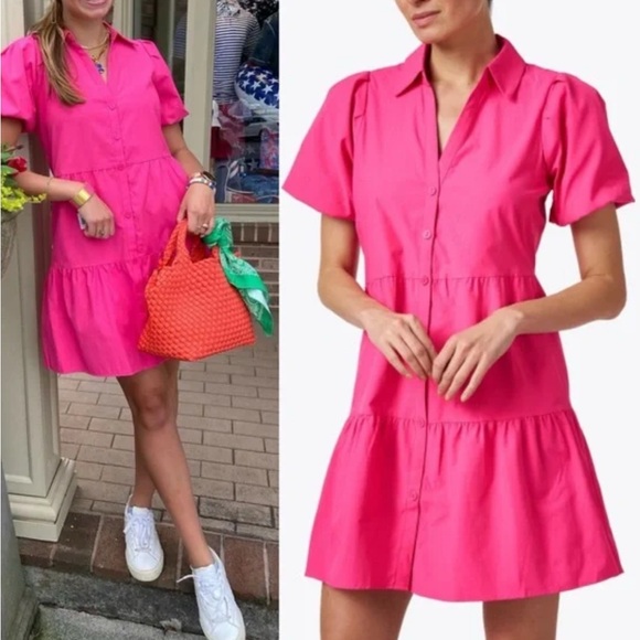 Brochu Walker Dresses & Skirts - Brochu Walker Vibrant Red Mini Dress